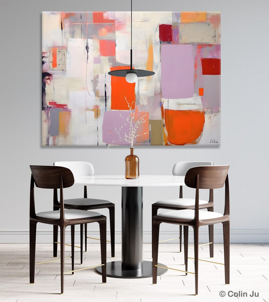 Large Wall Art Ideas for Bedroom, Hand Painted Canvas Art, Oversized Canvas Paintings, Original Abstract Art, Contemporary Acrylic Artwork-Grace Painting Crafts