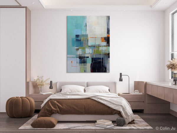 Canvas Paintings for Dining Room, Extra Large Modern Wall Art, Acrylic Painting on Canvas, Contemporary Painting, Original Abstract Painting-Grace Painting Crafts