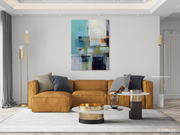 Canvas Paintings for Dining Room, Extra Large Modern Wall Art, Acrylic Painting on Canvas, Contemporary Painting, Original Abstract Painting-Grace Painting Crafts