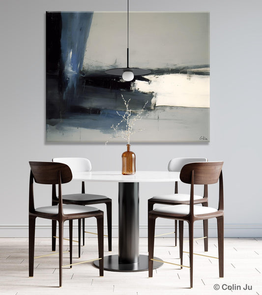 Extra Large Abstract Painting for Bedroom, Large Original Abstract Wall Art, Contemporary Acrylic Paintings, Abstract Paintings on Canvas-Grace Painting Crafts