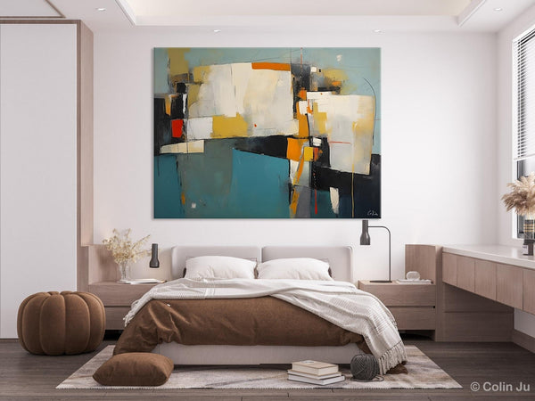 Hand Painted Canvas Art, Large Wall Art Ideas for Living Room, Oversized Canvas Paintings, Original Abstract Art, Contemporary Acrylic Art-Grace Painting Crafts