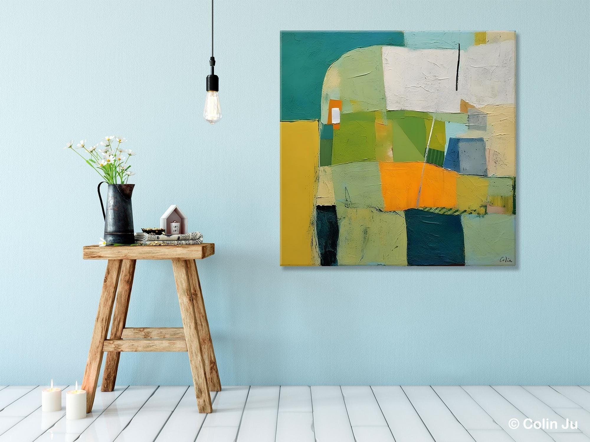 Original Abstract Wall Art, Contemporary Canvas Art, Modern Acrylic Artwork, Hand Painted Canvas Art, Extra Large Abstract Painting for Sale-Grace Painting Crafts