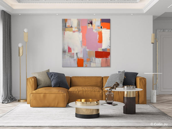 Modern Acrylic Paintings, Original Modern Paintings, Contemporary Canvas Art for Living Room, Extra Large Abstract Paintings on Canvas-Grace Painting Crafts