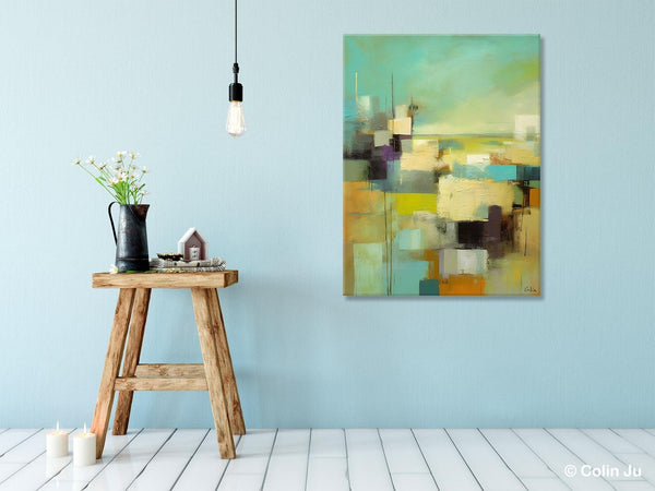 Original Canvas Art, Contemporary Acrylic Painting on Canvas, Large Wall Art Painting for Bedroom, Oversized Modern Abstract Wall Paintings-Grace Painting Crafts