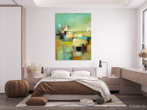 Original Canvas Art, Contemporary Acrylic Painting on Canvas, Large Wall Art Painting for Bedroom, Oversized Modern Abstract Wall Paintings-Grace Painting Crafts