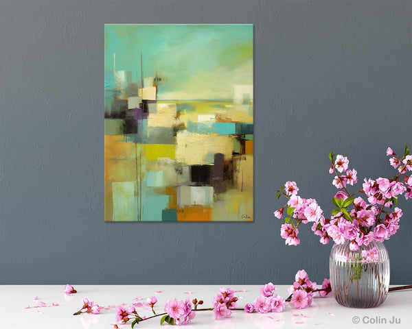 Original Canvas Art, Contemporary Acrylic Painting on Canvas, Large Wall Art Painting for Bedroom, Oversized Modern Abstract Wall Paintings-Grace Painting Crafts