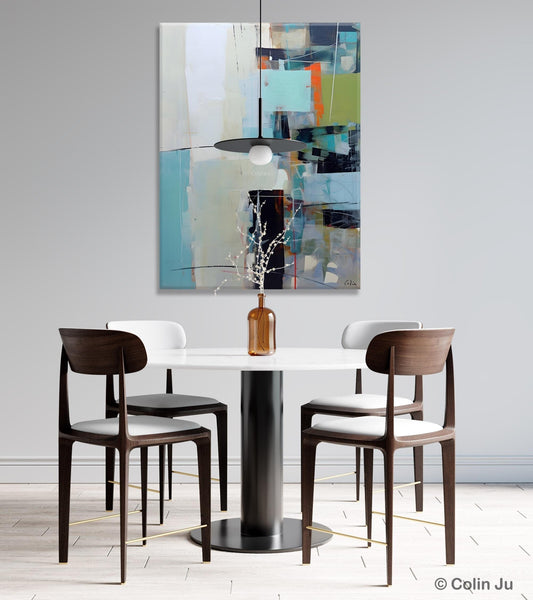 Abstract Wall Paintings, Large Contemporary Wall Art, Extra Large Paintings for Bedroom, Hand Painted Canvas Art, Original Modern Painting-Grace Painting Crafts