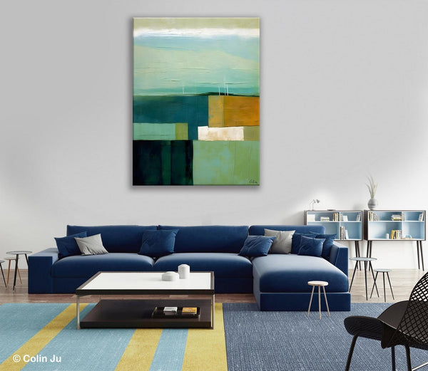 Large Wall Art Painting for Bedroom, Original Canvas Artwork, Contemporary Acrylic Painting on Canvas, Oversized Abstract Wall Art Paintings-Grace Painting Crafts