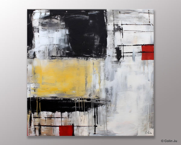 Original Modern Acrylic Artwork, Extra Large Abstract Paintings for Dining Room, Modern Canvas Art Paintings, Abstract Wall Art for Bedroom-Grace Painting Crafts