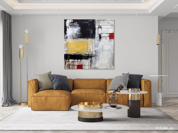 Original Modern Acrylic Artwork, Extra Large Abstract Paintings for Dining Room, Modern Canvas Art Paintings, Abstract Wall Art for Bedroom-Grace Painting Crafts