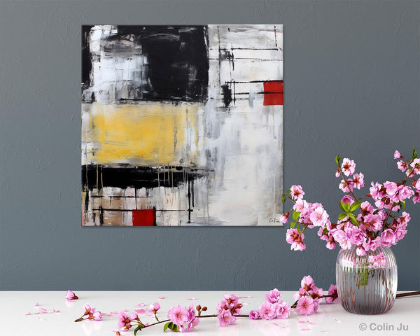 Original Modern Acrylic Artwork, Extra Large Abstract Paintings for Dining Room, Modern Canvas Art Paintings, Abstract Wall Art for Bedroom-Grace Painting Crafts