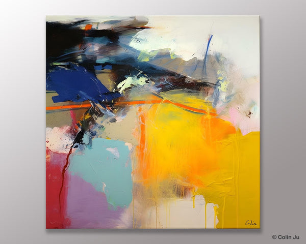 Original Modern Abstract Artwork, Extra Large Canvas Paintings for Living Room, Modern Canvas Art Paintings, Abstract Wall Art for Sale-Grace Painting Crafts