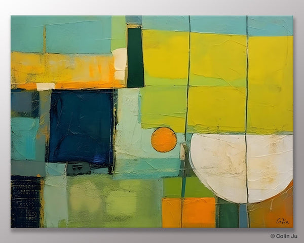 Contemporary Acrylic Paintings, Hand Painted Original Canvas Wall Art, Large Canvas Art Painting for Bedroom, Huge Modern Abstract Paintings-Grace Painting Crafts