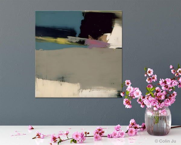 Abstract Wall Art for Bedroom, Original Modern Acrylic Artwork, Modern Canvas Art Paintings, Extra Large Abstract Paintings for Dining Room-Grace Painting Crafts