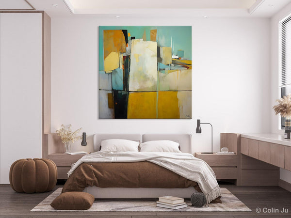 Modern Canvas Paintings, Contemporary Canvas Art, Original Modern Wall Art, Modern Acrylic Artwork, Large Abstract Painting for Bedroom-Grace Painting Crafts