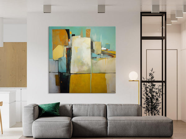 Modern Canvas Paintings, Contemporary Canvas Art, Original Modern Wall Art, Modern Acrylic Artwork, Large Abstract Painting for Bedroom-Grace Painting Crafts