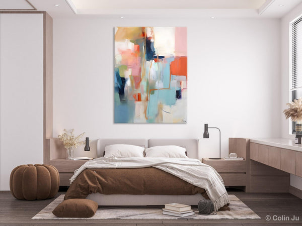 Large Wall Art Painting for Bedroom, Oversized Abstract Wall Art Paintings, Original Modern Artwork, Contemporary Acrylic Painting on Canvas-Grace Painting Crafts