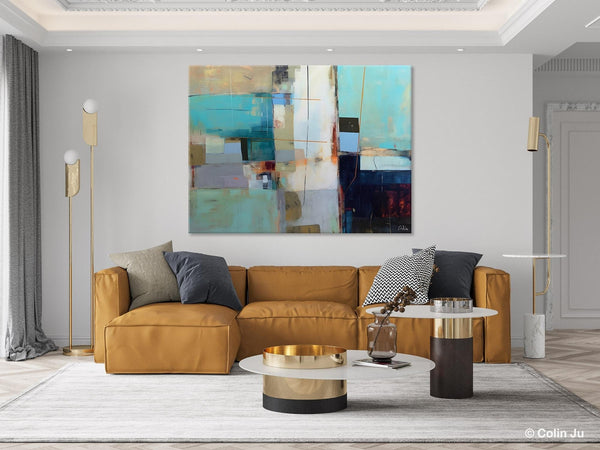 Hand Painted Original Canvas Wall Art, Large Canvas Art Painting for Bedroom, Huge Modern Abstract Paintings, Contemporary Acrylic Paintings-Grace Painting Crafts