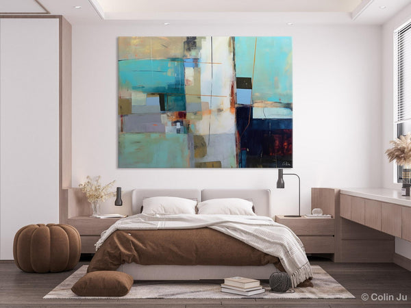 Hand Painted Original Canvas Wall Art, Large Canvas Art Painting for Bedroom, Huge Modern Abstract Paintings, Contemporary Acrylic Paintings-Grace Painting Crafts