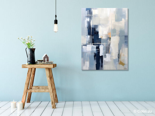 Large Modern Canvas Wall Paintings, Original Abstract Art, Large Wall Art Painting for Dining Room, Hand Painted Acrylic Painting on Canvas-Grace Painting Crafts