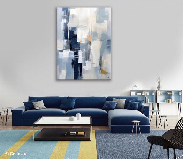 Large Modern Canvas Wall Paintings, Original Abstract Art, Large Wall Art Painting for Dining Room, Hand Painted Acrylic Painting on Canvas-Grace Painting Crafts