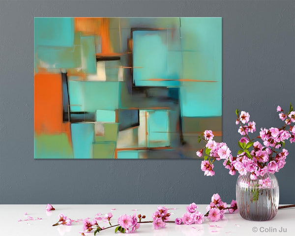 Large Canvas Art Painting for Bedroom, Huge Modern Abstract Paintings, Hand Painted Original Canvas Wall Art, Contemporary Acrylic Paintings-Grace Painting Crafts
