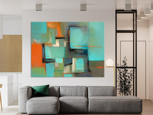 Large Canvas Art Painting for Bedroom, Huge Modern Abstract Paintings, Hand Painted Original Canvas Wall Art, Contemporary Acrylic Paintings-Grace Painting Crafts