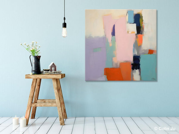 Modern Acrylic Paintings, Original Modern Paintings, Contemporary Canvas Art for Living Room, Extra Large Abstract Paintings on Canvas-Grace Painting Crafts