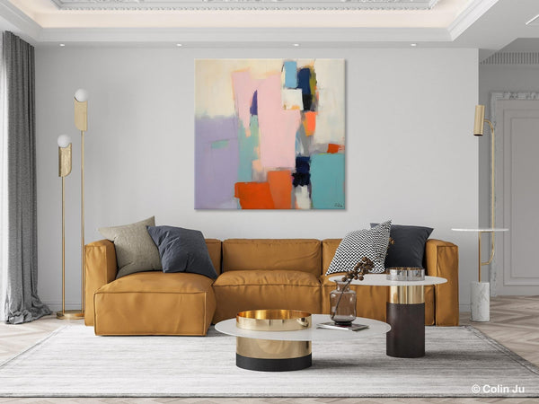 Modern Acrylic Paintings, Original Modern Paintings, Contemporary Canvas Art for Living Room, Extra Large Abstract Paintings on Canvas-Grace Painting Crafts