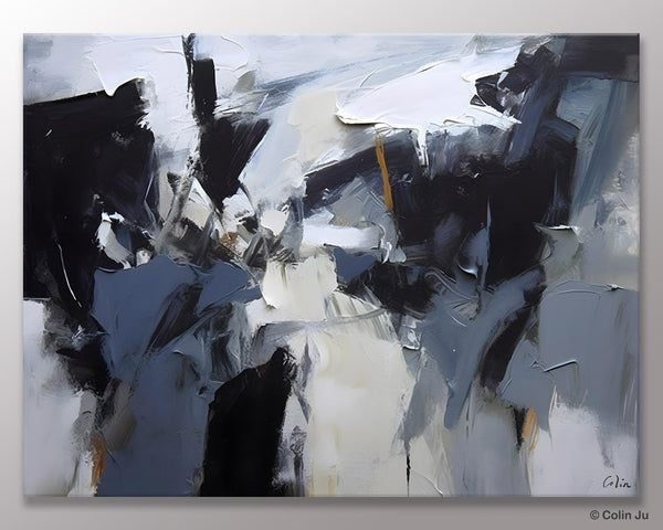Simple Canvas Art, Contemporary Painting on Canvas, Extra Large Wall Art Paintings, Original Canvas Art for sale, Simple Abstract Paintings-Grace Painting Crafts