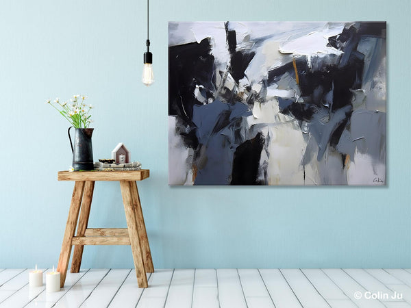 Simple Canvas Art, Contemporary Painting on Canvas, Extra Large Wall Art Paintings, Original Canvas Art for sale, Simple Abstract Paintings-Grace Painting Crafts