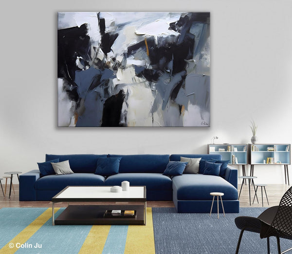 Simple Canvas Art, Contemporary Painting on Canvas, Extra Large Wall Art Paintings, Original Canvas Art for sale, Simple Abstract Paintings-Grace Painting Crafts