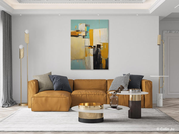 Oversized Abstract Wall Art Paintings, Original Modern Artwork, Large Wall Art Painting for Bedroom, Contemporary Acrylic Painting on Canvas-Grace Painting Crafts