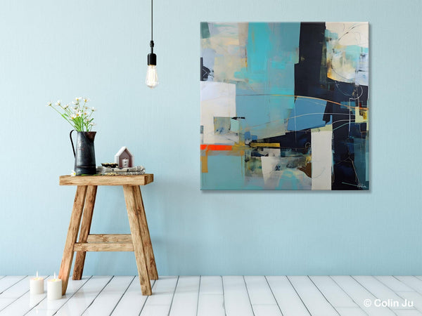 Original Abstract Wall Art, Contemporary Canvas Art, Simple Canvas Paintings, Large Abstract Art for Bedroom, Modern Acrylic Art for Sale-Grace Painting Crafts