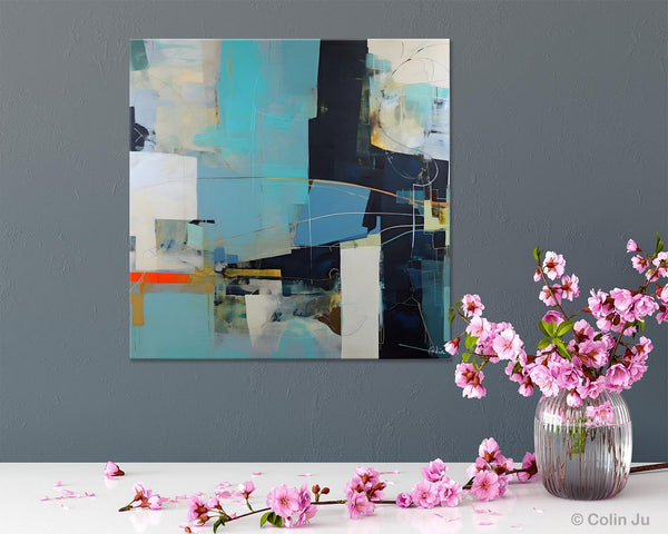 Original Abstract Wall Art, Contemporary Canvas Art, Simple Canvas Paintings, Large Abstract Art for Bedroom, Modern Acrylic Art for Sale-Grace Painting Crafts