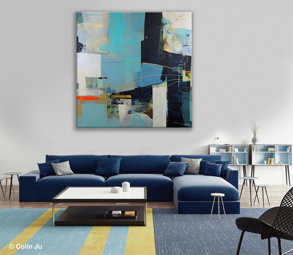 Original Abstract Wall Art, Contemporary Canvas Art, Simple Canvas Paintings, Large Abstract Art for Bedroom, Modern Acrylic Art for Sale-Grace Painting Crafts
