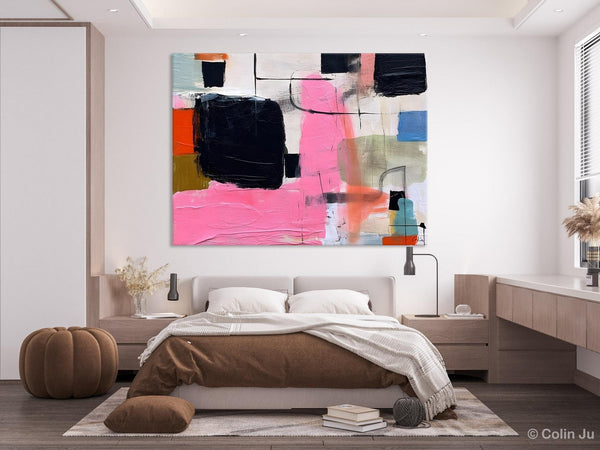 Contemporary Painting on Canvas, Extra Large Wall Art Paintings, Simple Canvas Art, Original Canvas Art for sale, Simple Abstract Paintings-Grace Painting Crafts