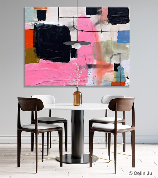 Contemporary Painting on Canvas, Extra Large Wall Art Paintings, Simple Canvas Art, Original Canvas Art for sale, Simple Abstract Paintings-Grace Painting Crafts