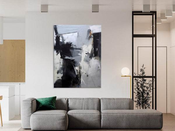 Original Abstract Canvas Art, Large Wall Painting for Bedroom, Hand Painted Canvas Art, Large Modern Paintings, Acrylic Painting on Canvas-Grace Painting Crafts