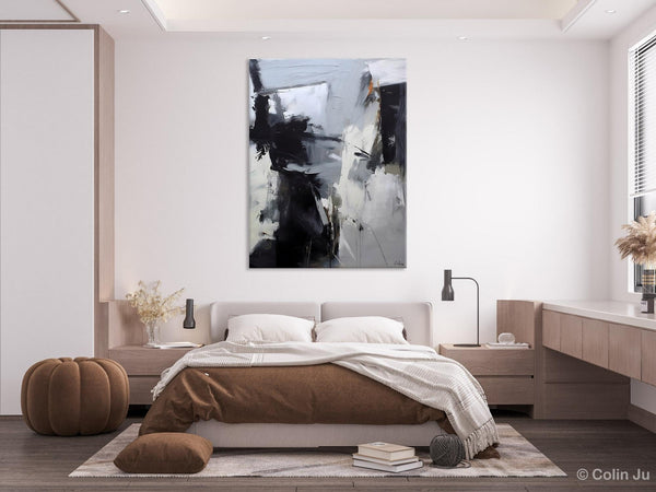 Original Abstract Canvas Art, Large Wall Painting for Bedroom, Hand Painted Canvas Art, Large Modern Paintings, Acrylic Painting on Canvas-Grace Painting Crafts