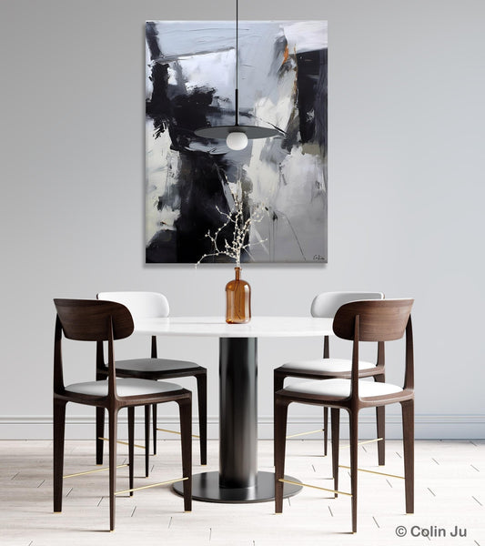 Original Abstract Canvas Art, Large Wall Painting for Bedroom, Hand Painted Canvas Art, Large Modern Paintings, Acrylic Painting on Canvas-Grace Painting Crafts