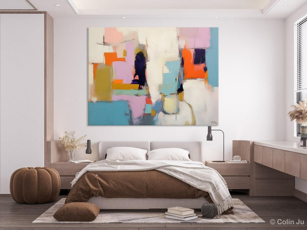 Oversized Abstract Wall Art Paintings, Large Wall Painting for Living Room, Contemporary Abstract Paintings on Canvas, Original Abstract Art-Grace Painting Crafts