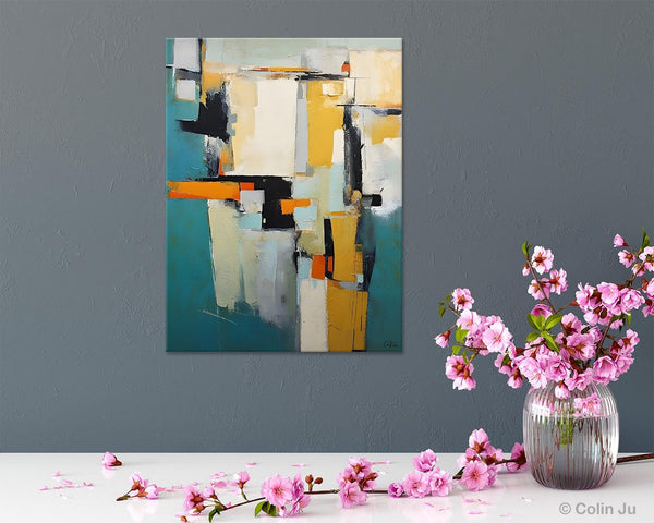 Heavy Texture Paintings, Large Original Wall Art Painting for Bedroom, Large Modern Canvas Paintings, Acrylic Paintings on Canvas-Grace Painting Crafts