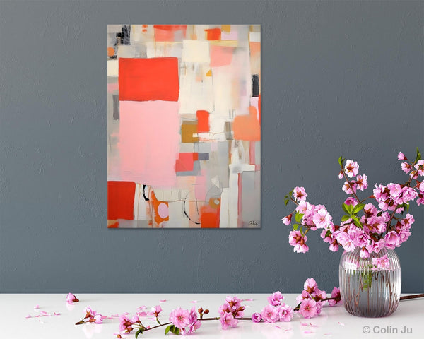 Original Wall Art Paintings, Large Paintings for Sale, Large Modern Canvas Art for Bedroom, Hand Painted Canvas Art, Acrylic Art on Canvas-Grace Painting Crafts