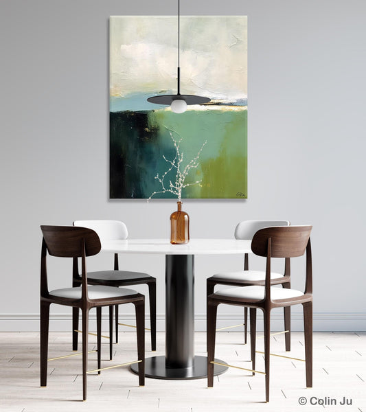 Simple Modern Wall Art, Oversized Contemporary Acrylic Paintings, Original Abstract Paintings, Extra Large Canvas Painting for Living Room-Grace Painting Crafts