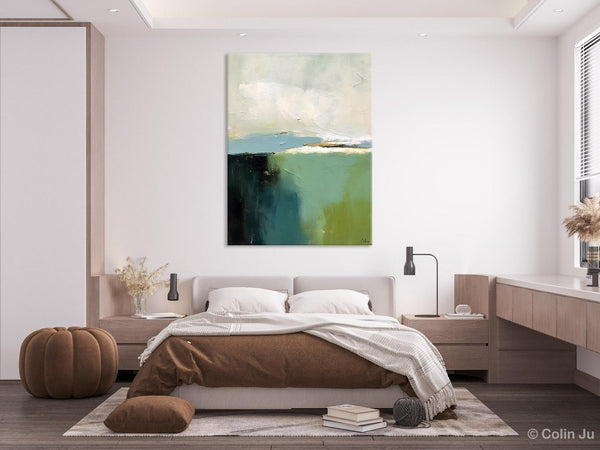 Simple Modern Wall Art, Oversized Contemporary Acrylic Paintings, Original Abstract Paintings, Extra Large Canvas Painting for Living Room-Grace Painting Crafts