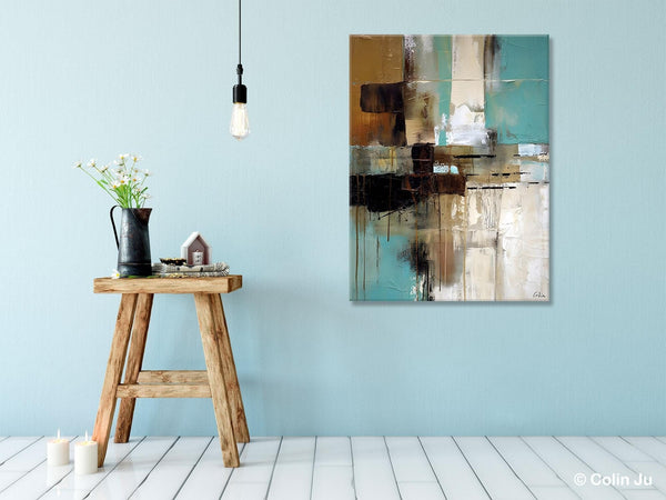 Hand Painted Canvas Art, Modern Paintings, Extra Large Paintings for Living Room, Large Contemporary Wall Art, Original Abstract Painting-Grace Painting Crafts