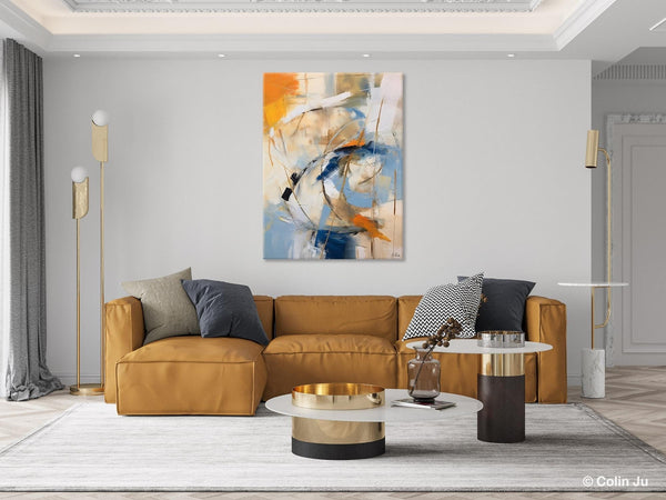 Modern Acrylic Paintings, Large Paintings for Living Room, Contemporary Wall Art Paintings, Hand Painted Canvas Art, Original Abstract Art-Grace Painting Crafts