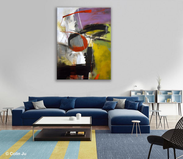 Large Original Artwork, Contemporary Acrylic Painting on Canvas, Large Wall Art Paintings for Living Room, Modern Canvas Art Paintings-Grace Painting Crafts