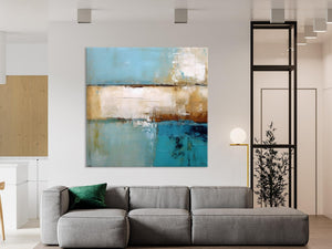 Contemporary Canvas Art, Modern Acrylic Artwork, Hand Painted Canvas Art, Original Abstract Wall Art, Extra Large Abstract Painting for Sale-Grace Painting Crafts